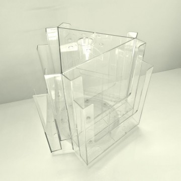 6CA230A - 6 Pockets A4 counter carousel
