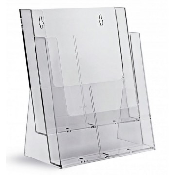 2C230X - 2 Compartment Brochure Holder A4