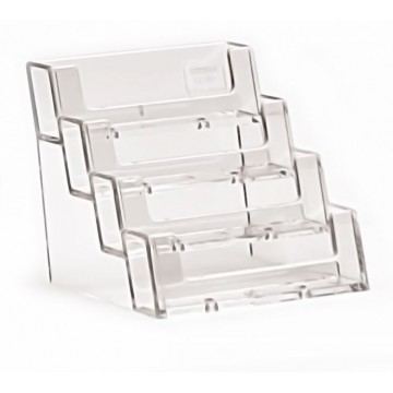 4BC93 - 4 Compartment Business Card Holder