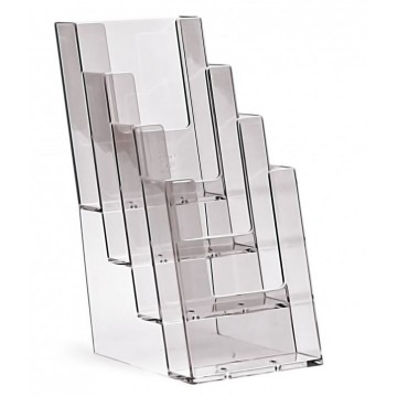 4C104 - 4 Compartment Brochure Holder DL