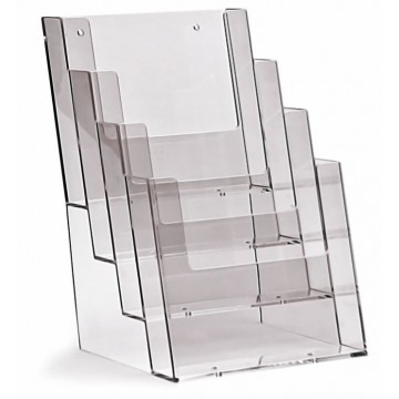 4C160 - 4 Compartment Brochure Holder A5