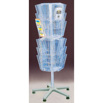 24F230 - 24 Pockets Brochure Display Stand A4