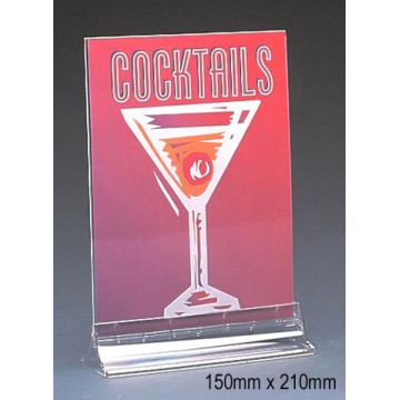 M150 - (M series) Double-sided Menu Holder A5