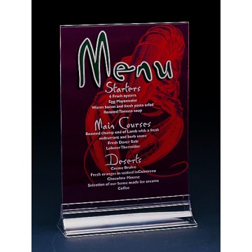 M-120 - Double-sided Menu Holder DL